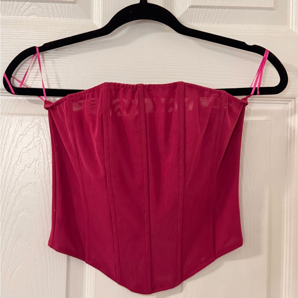 Hot pink Windsor Shirt Used once size small